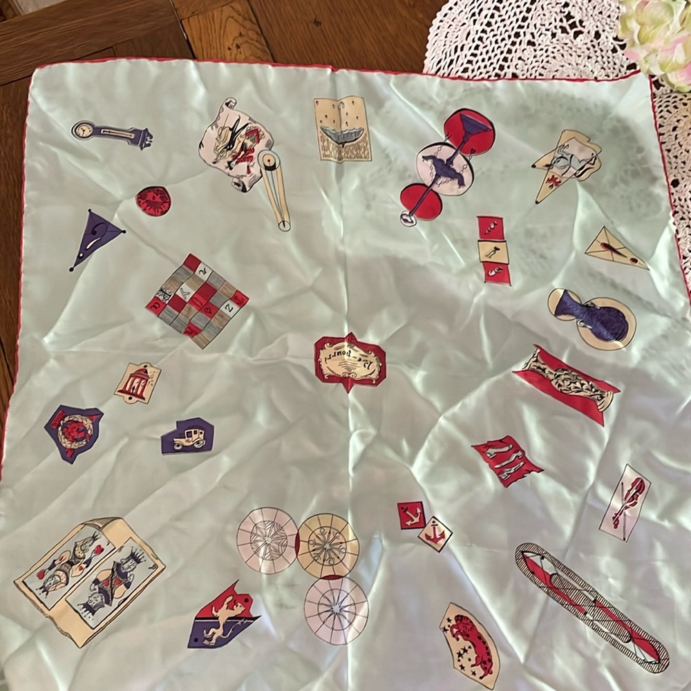 Italian silk scarf